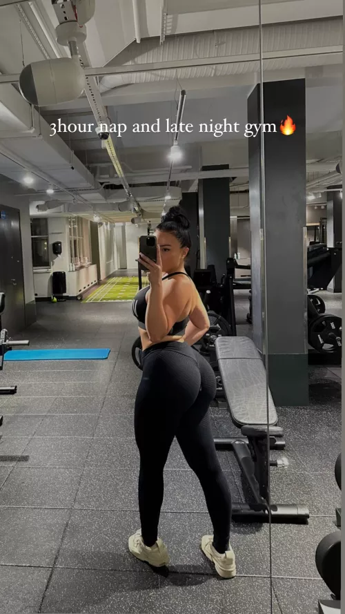 When do you prefer to workout? Like her after a nap? by JustFriendlyToday