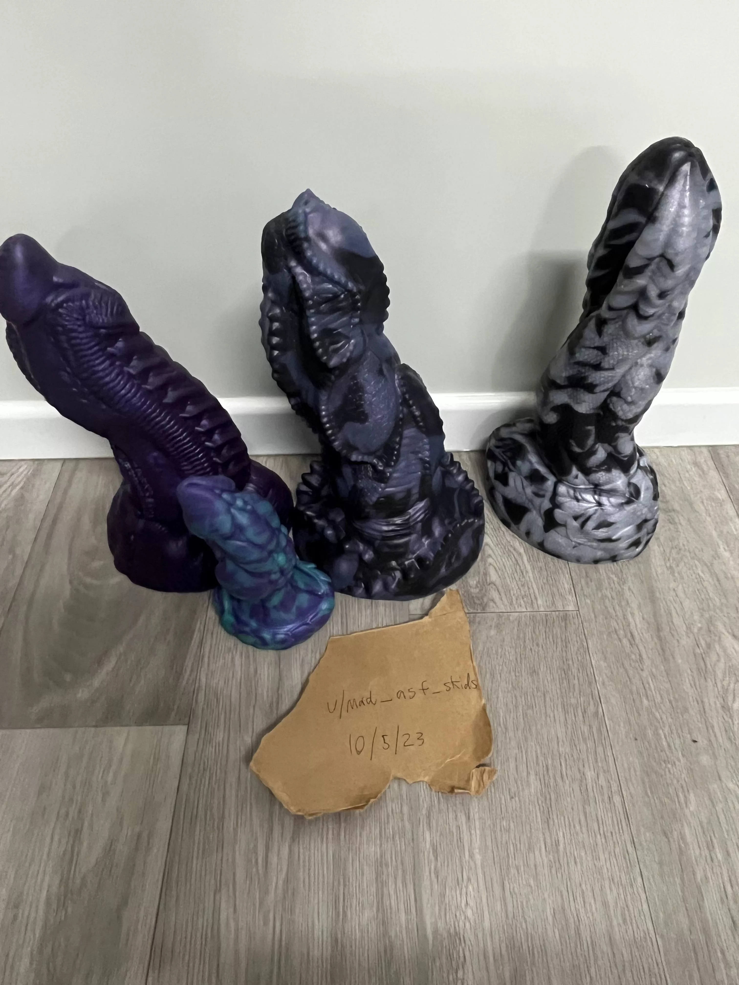 XL (abyss the kaiju, Slater, orochi ) and hunter posted by mad_asf_skids