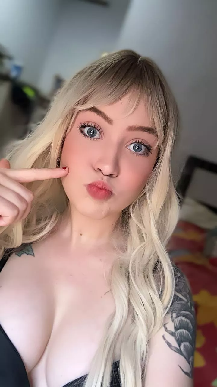 You want a blonde girl? posted by NikkiCole2