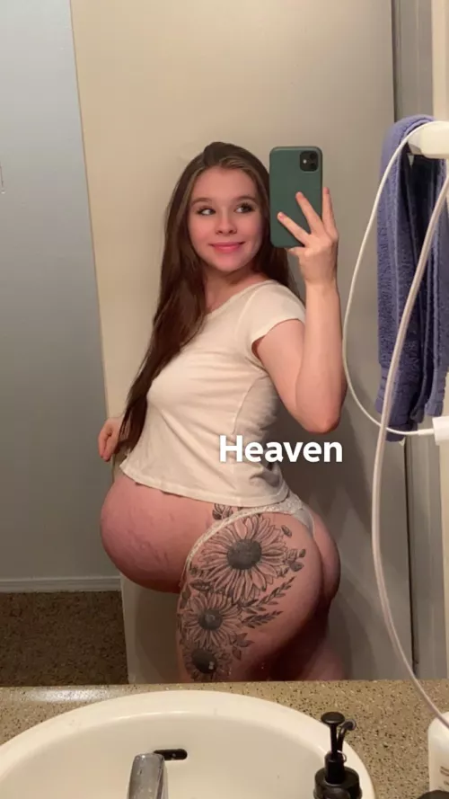 After this picture I took pregnant wet shirt shower pictures;) wanna see? by Babygirl_Heaven