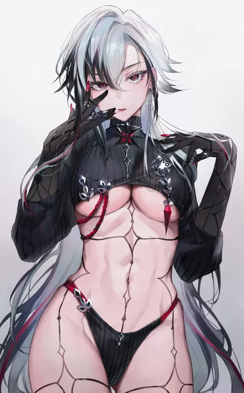 Arlecchino [Genshin Impact] by CheetahSperm18