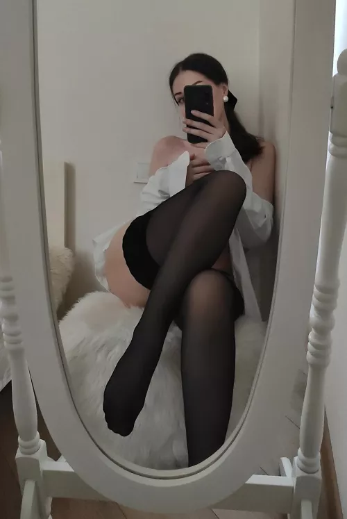 can I wear your shirt, boss? by SweetieAlyona