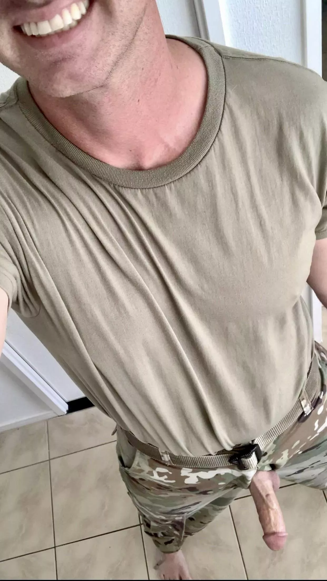 First word that comes to mind when you this average cock in uniform? posted by slashbanter
