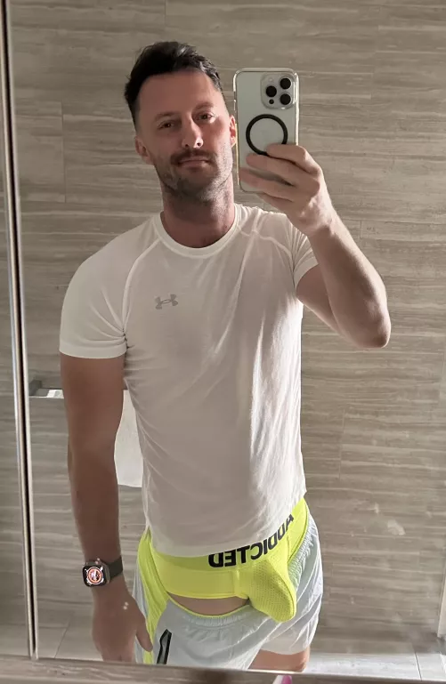 Getting ready for gym by IndependenceEasy7036