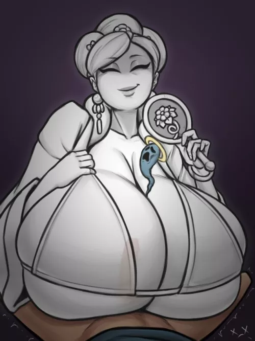 Ghost milf huge boobs by zeorzt