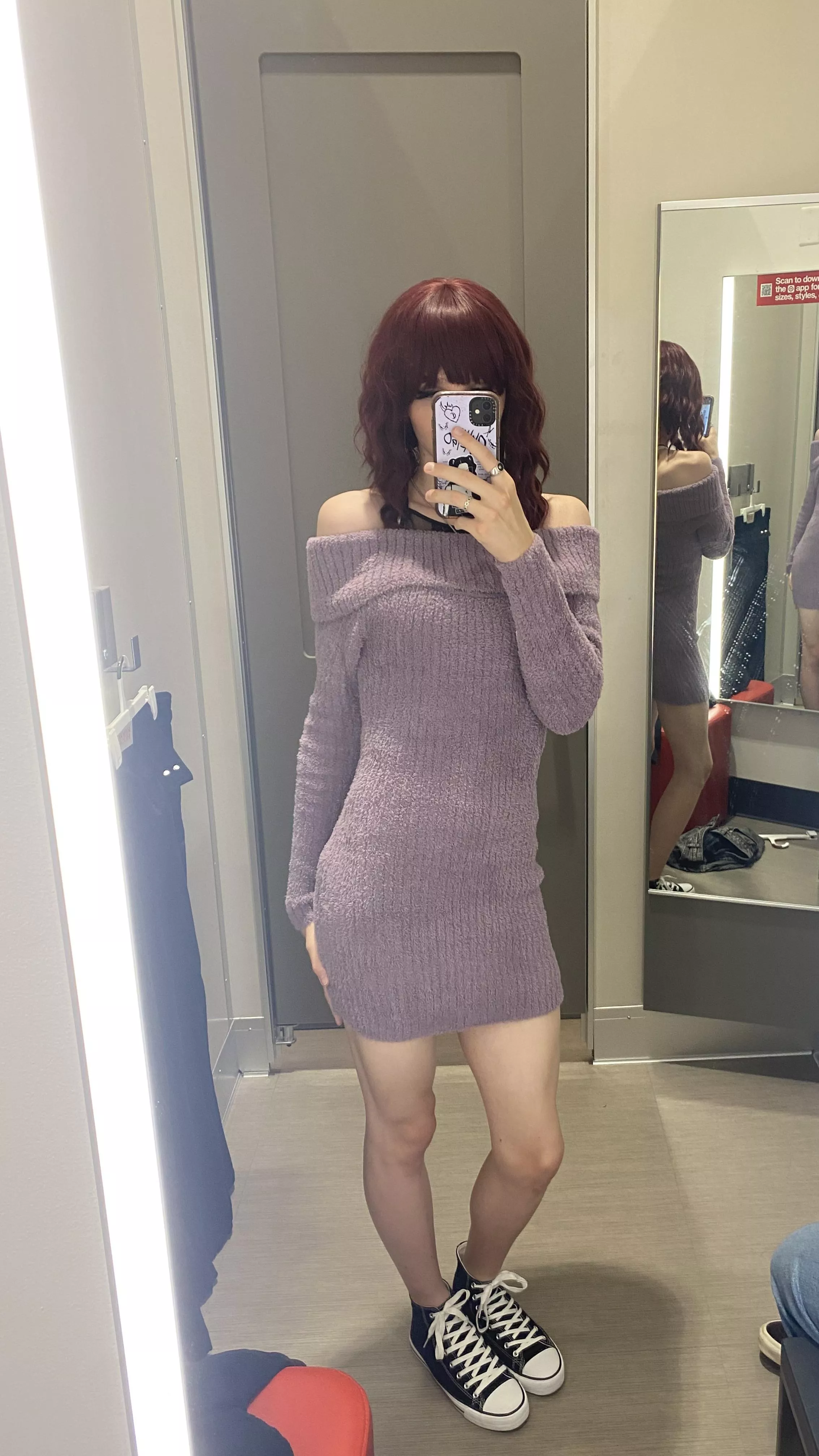 I love how this dress compliments my figure 👀. Should I get it? posted by Garb0w0dor