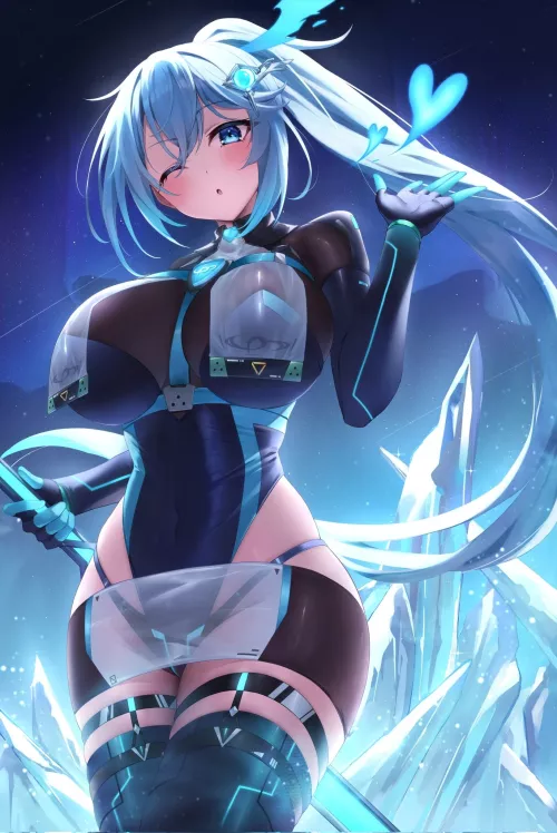 Icy Blue by CheetahSperm18