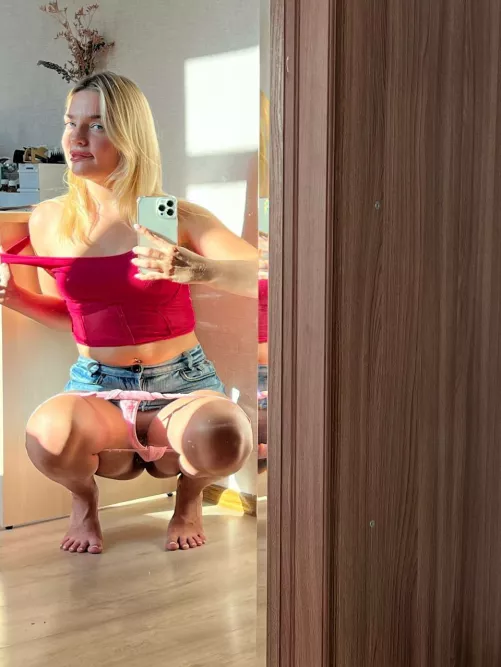 Let me take it off and you smell it by Nakedsickle38