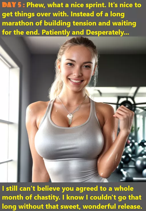 Locktober Day 5 (AI image) posted by AdorkableComet