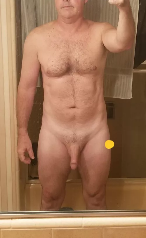 M(55). Dad of 2, please rate the Dad-Bod. Been working to get rid of pot belly and hopefully make it to DILF status. Pls lmk how I'm doing! by SilverFox91711