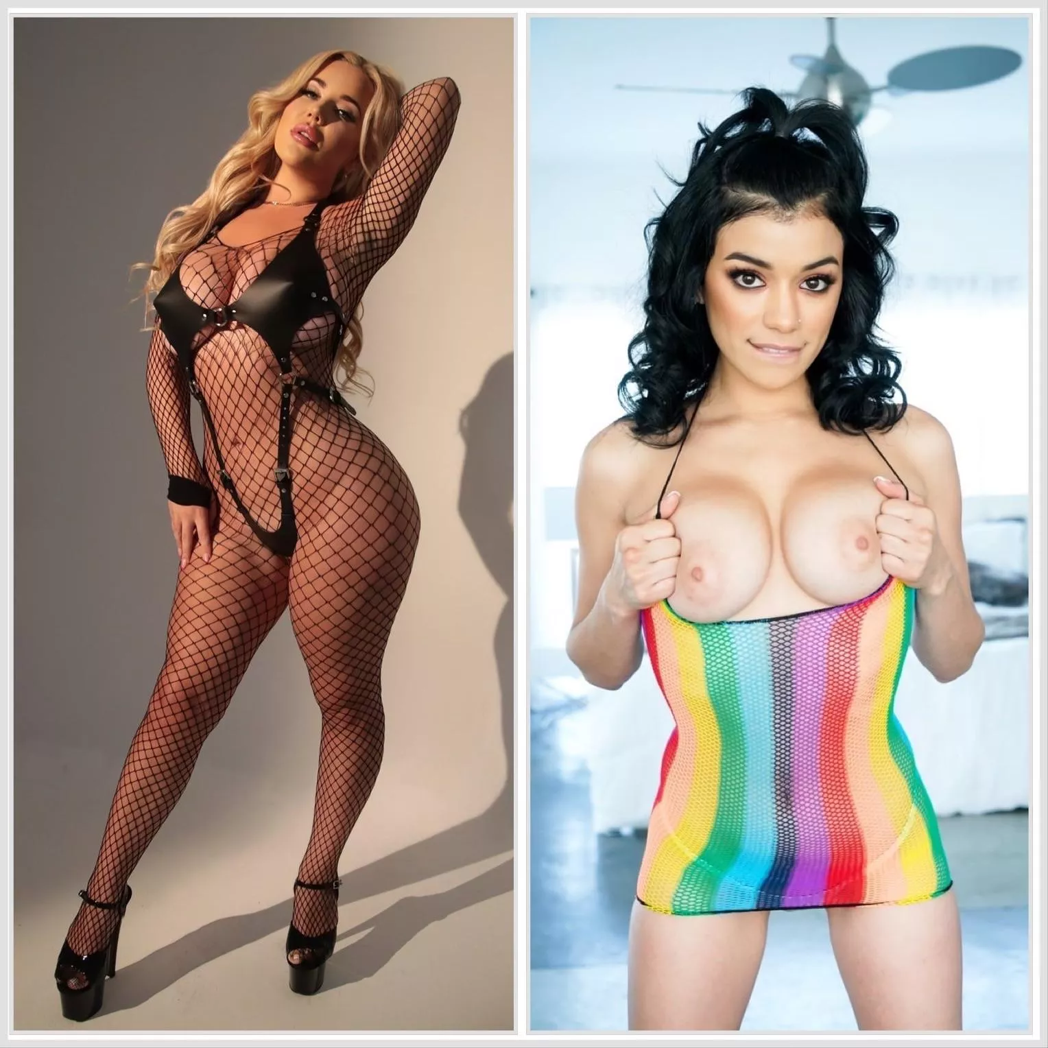 Savannah vs Savannah! Who’s gonna win!? [Savannah Bond] vs [Savannah Sixx] posted by Distained37