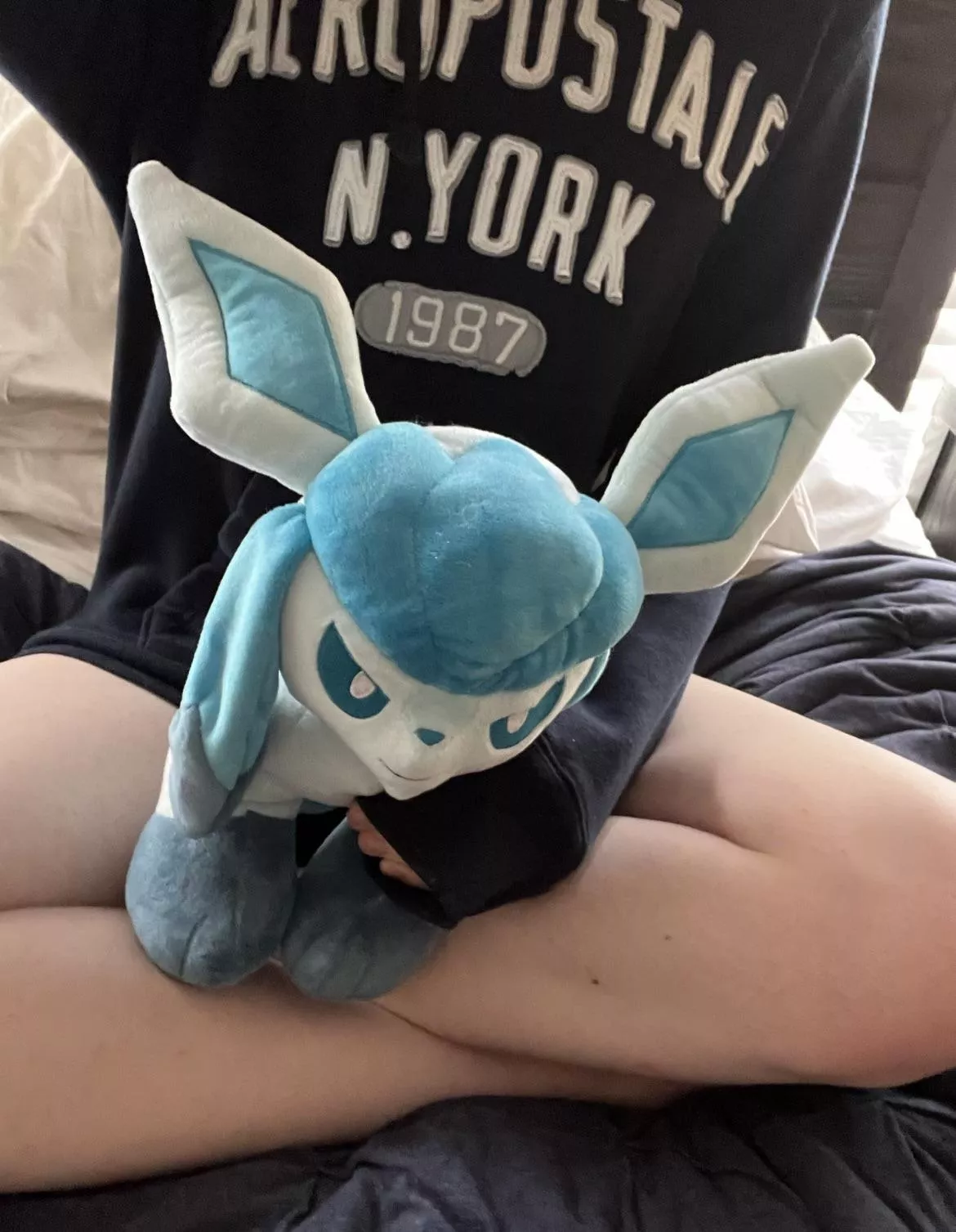 since you guys liked sylveon, heres glaceon! posted by DontWannaSeeYourCock
