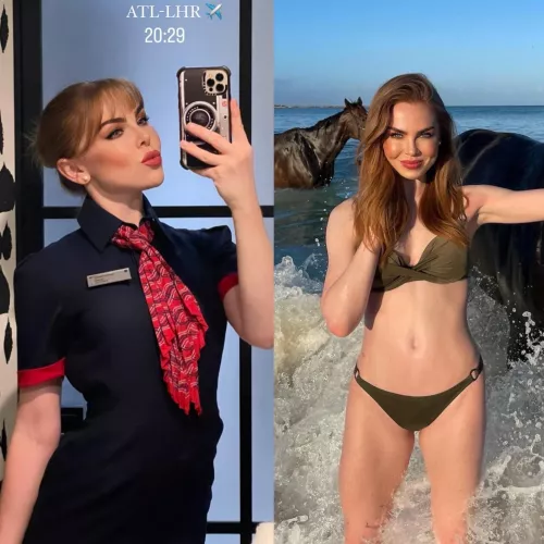 The new BA uniform fits just right by exitsierra