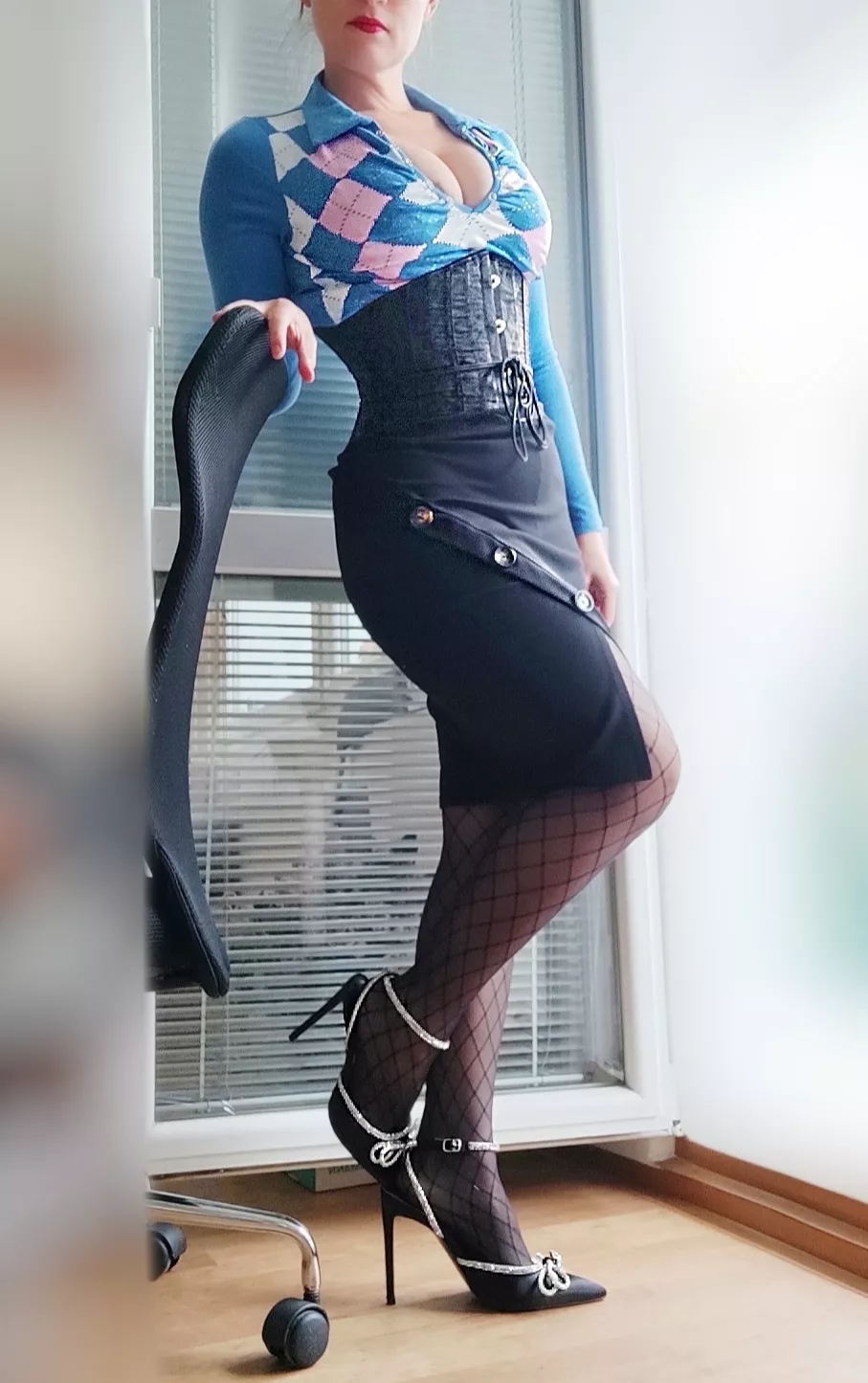 Would you hire me as your secretary posted by BlushedObsession