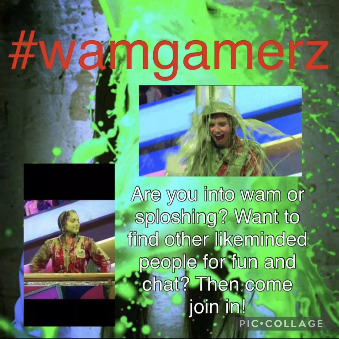 Are you into wam or sploshing or curious about it? Looking to connect with likeminded people for fun, chat and games? The join us at Wet and Messy Games. 21+ moderated group #wamgamers to join on kik posted by Ok-Bumblebee-3030