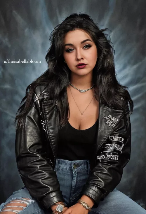 Could I wear your leather jacket? by theisabellabloom