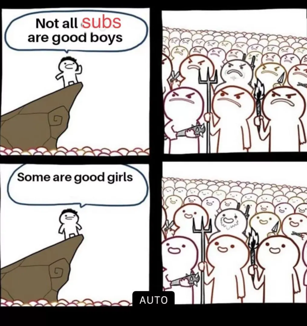 Don't forget about the girl subs by ropes_and_relief