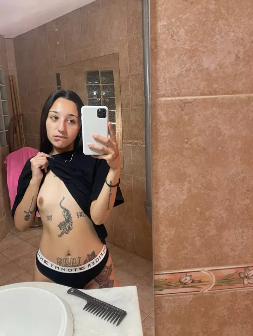 Don't worry, the other one is just as small, I promise by Lyla_FX