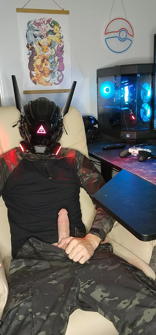 I need someone under my desk, think you can throat me? by xDMauiWauiDx