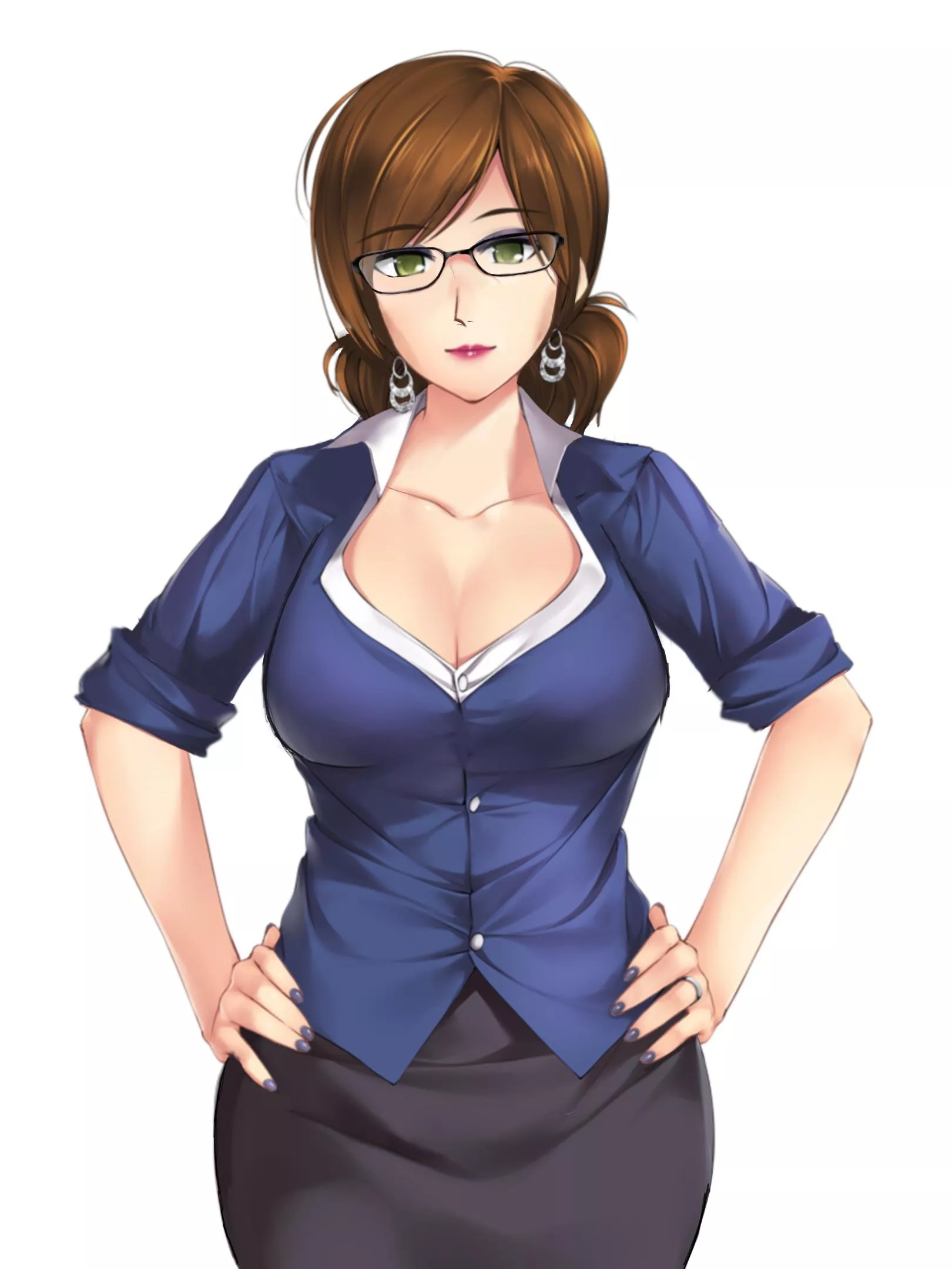 I tried again with her cheeks so she looks less like shes starving and more like cheekbones😭 posted by NO0ooO0O0