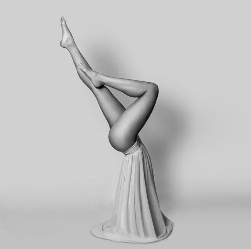 Legs as art by Xiaret