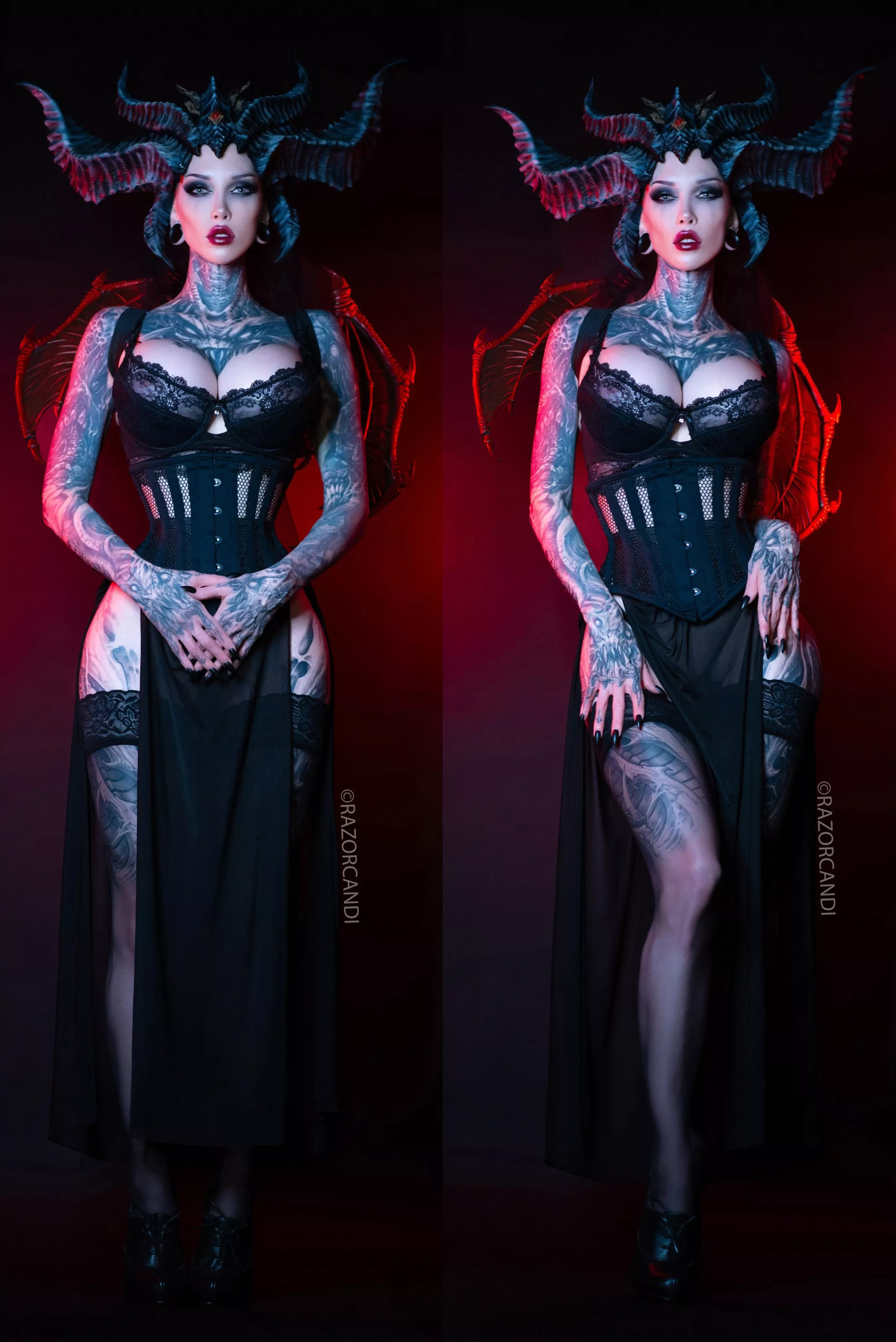 Lilith from Diablo 4, cosplay by RazorCandi [self] posted by RazorcandiModel