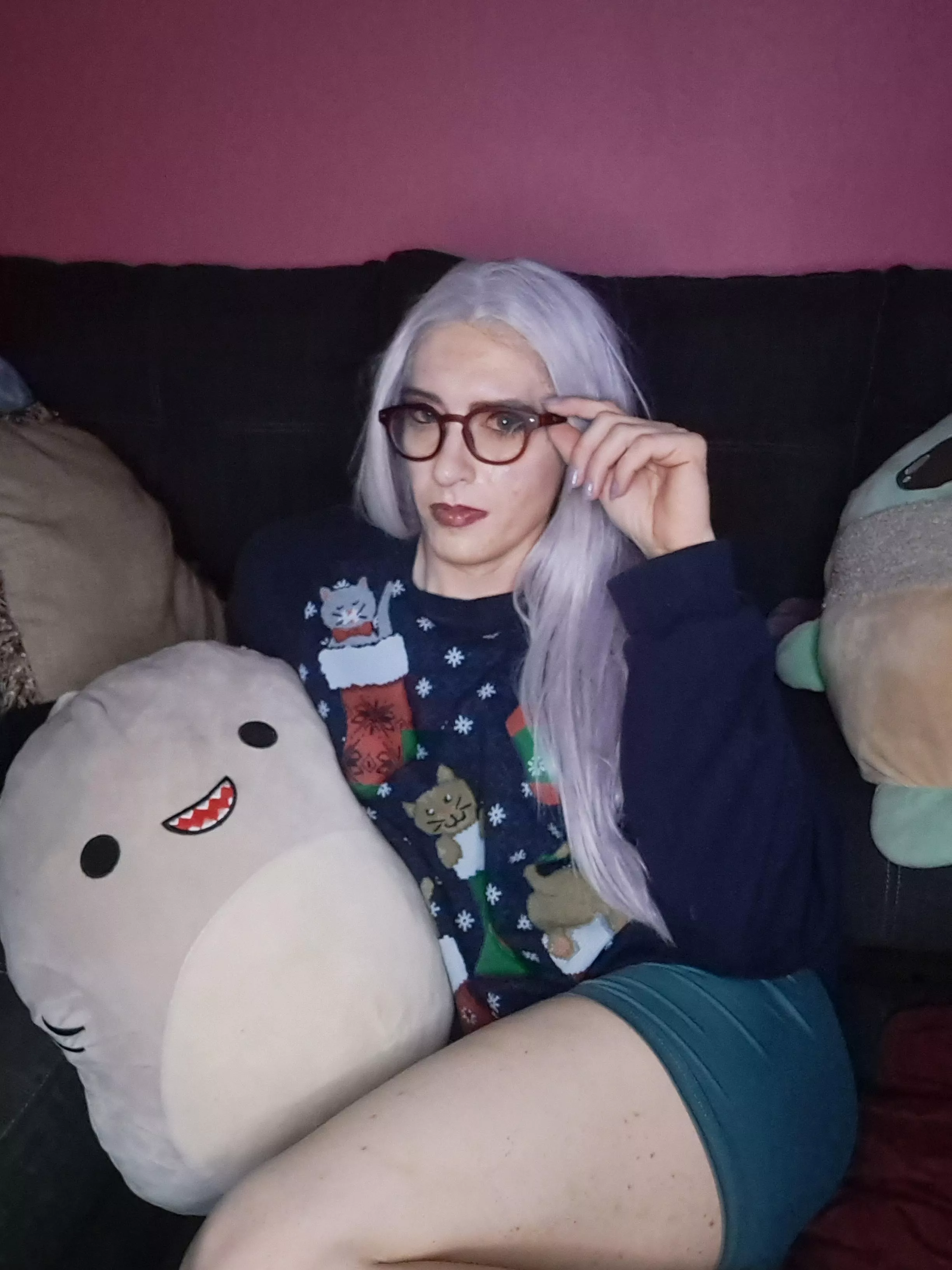 Loving this cozy sweater 😍 posted by Pseudohydra