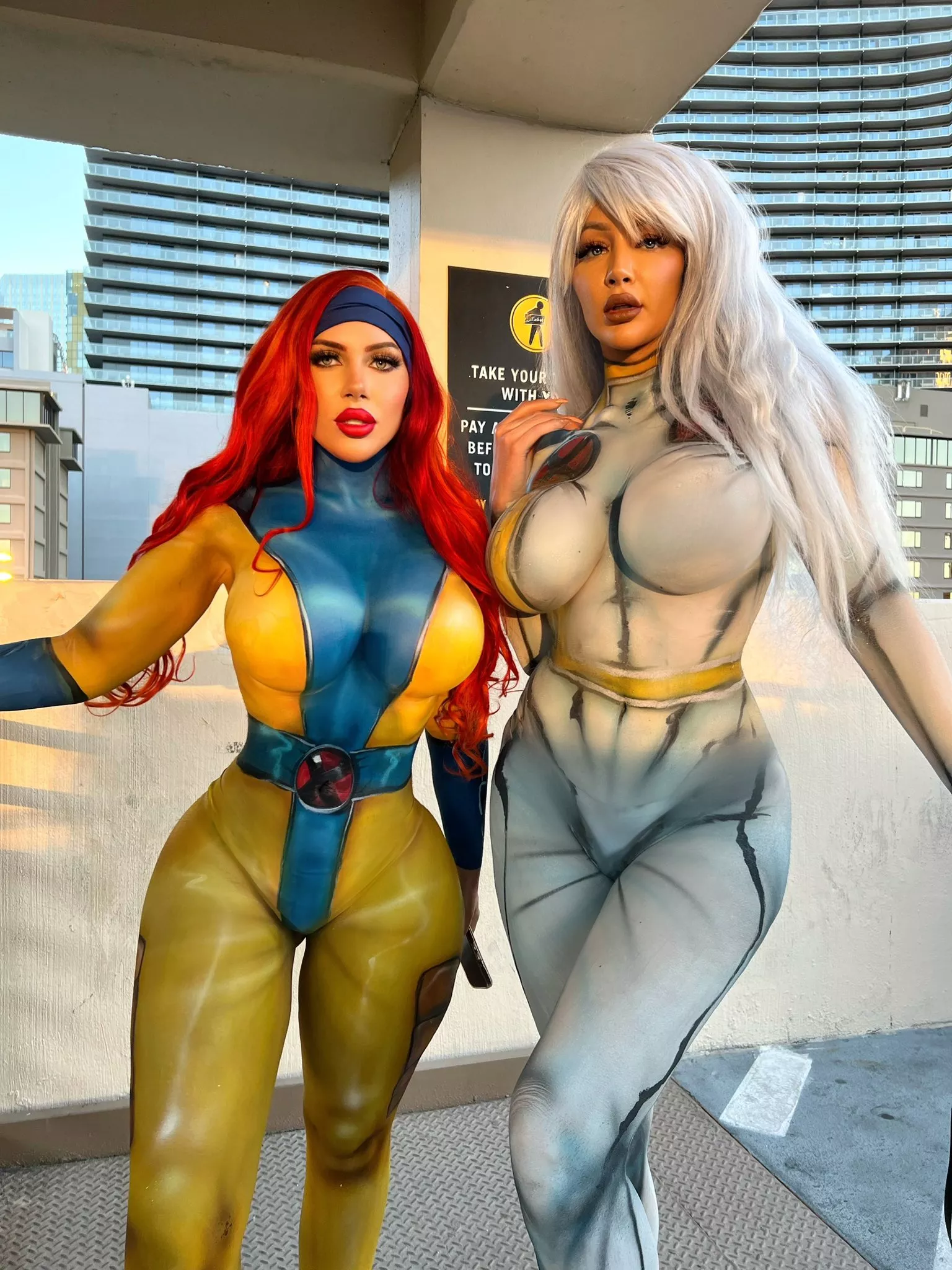 Nicolette Shea and amanda nicloe posted by Large_Ad_1169