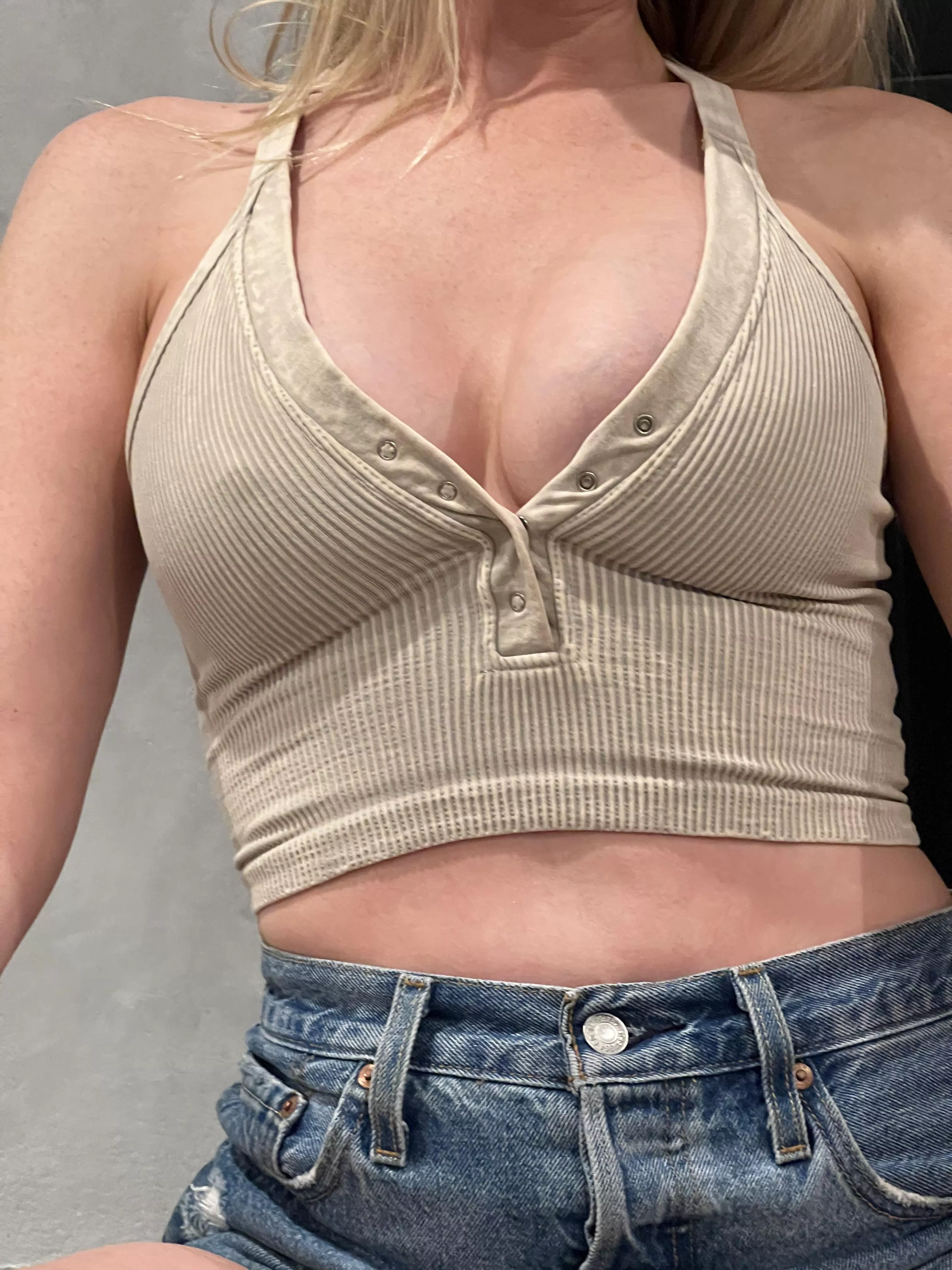 Oops.. think my shirt’s too small. posted by OutdoorsWithGiGi