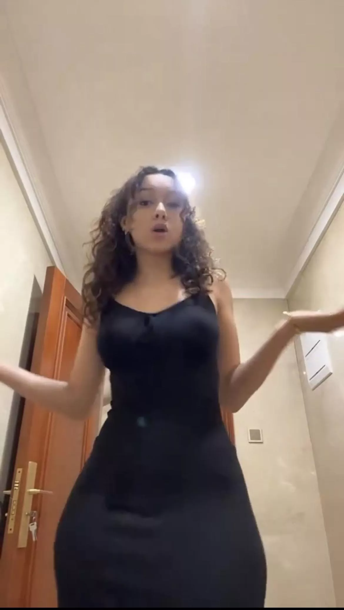 sauce for her,? she has an incredible figure. posted by 6964