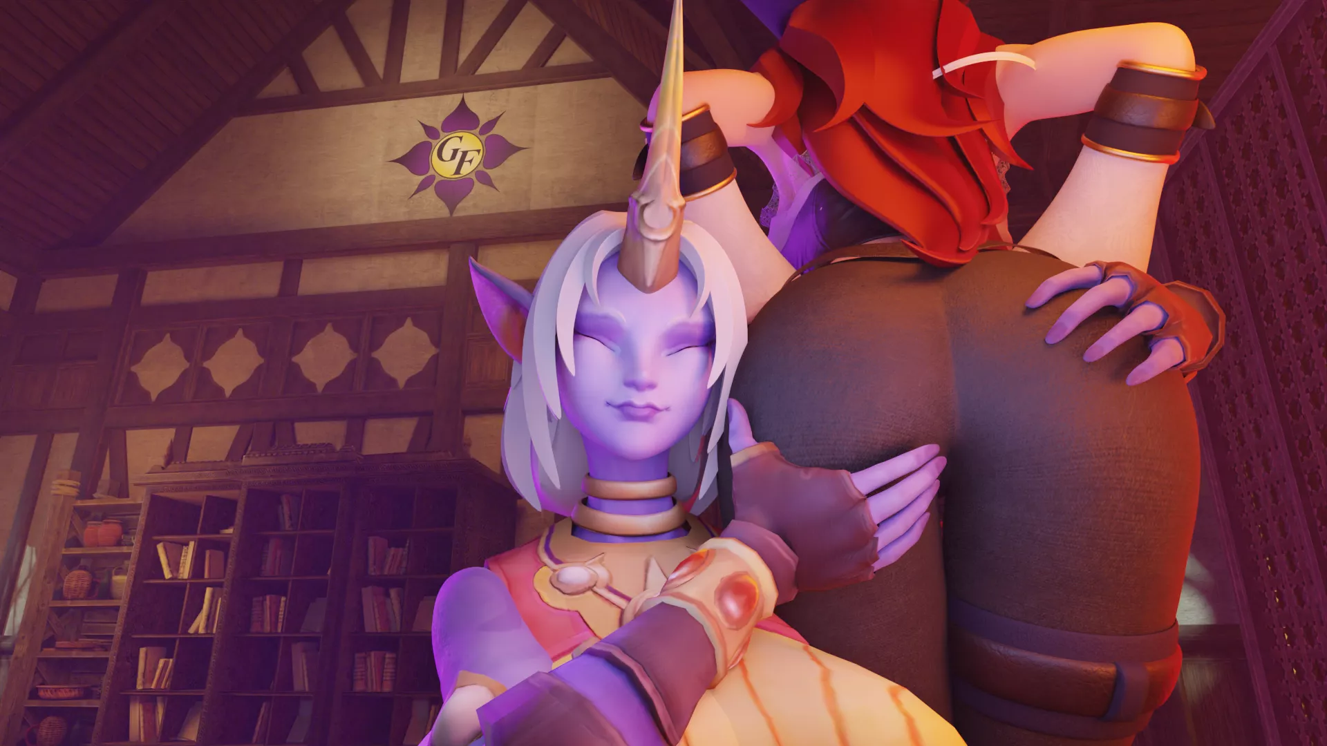 Soraka presenting Miss Fortune's booty (GodgivenFlower) posted by GodgivenMacaroni