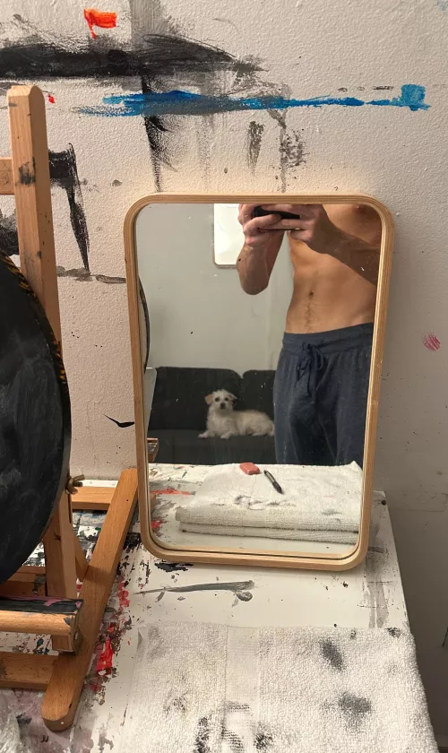 Taking a painting break… by eviltwink420