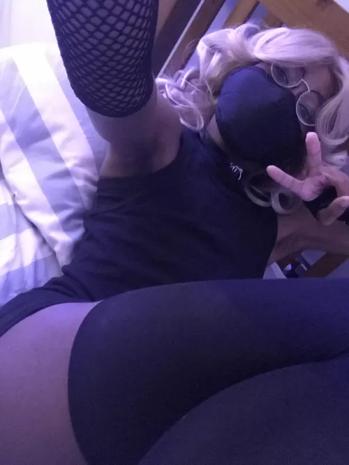 Thigh highs or fishnets? by Softhug69