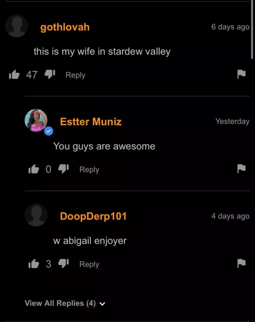 gothlovah is an abigail enjoyer by littreshbag