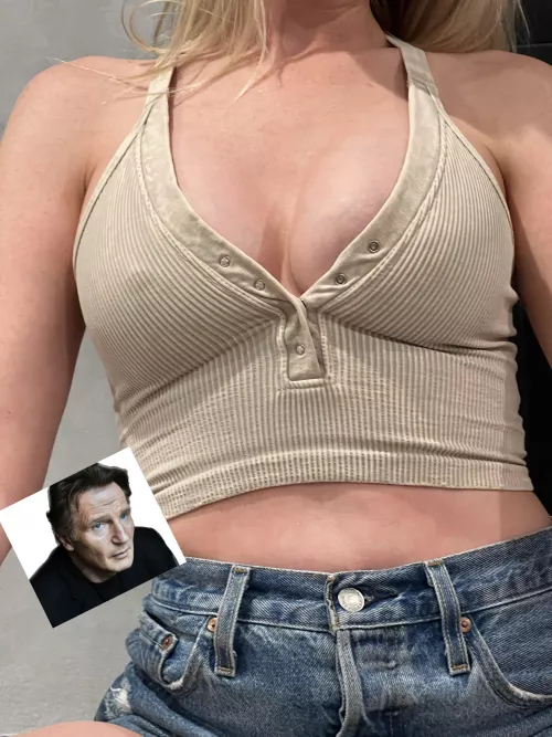 Oops.. Liam thinks my shirt might be a little too small. by OutdoorsWithGiGi