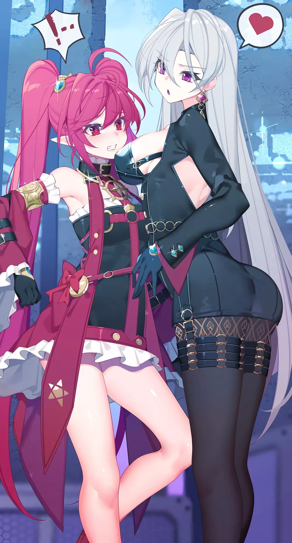 Quadruple Thigh Bands posted by ArcticPlush11