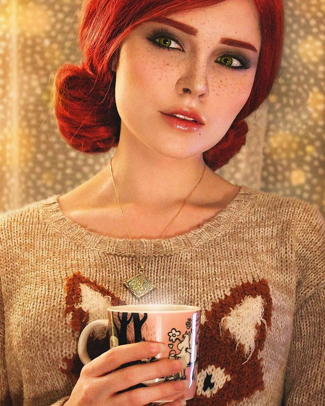 Sladkoslava is so cute as Triss posted by Cleanbarber449