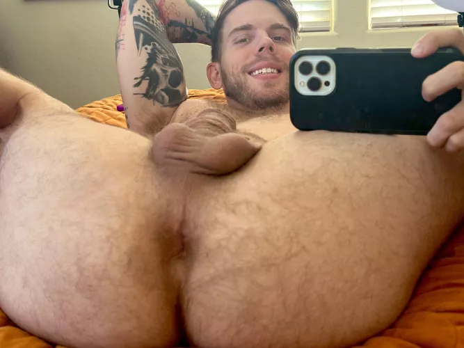 Wanna help me stretch? by hattrickzxxx