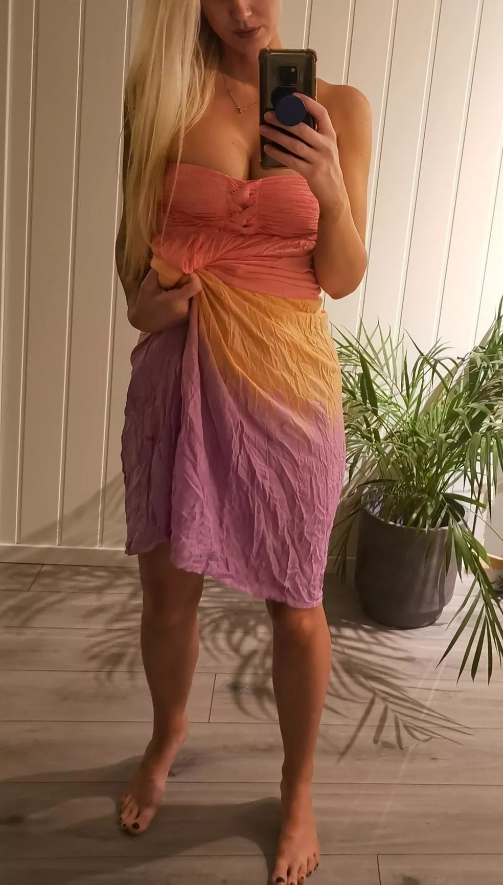 A dress is always best without a bra posted by AmyTheRyobiGirl