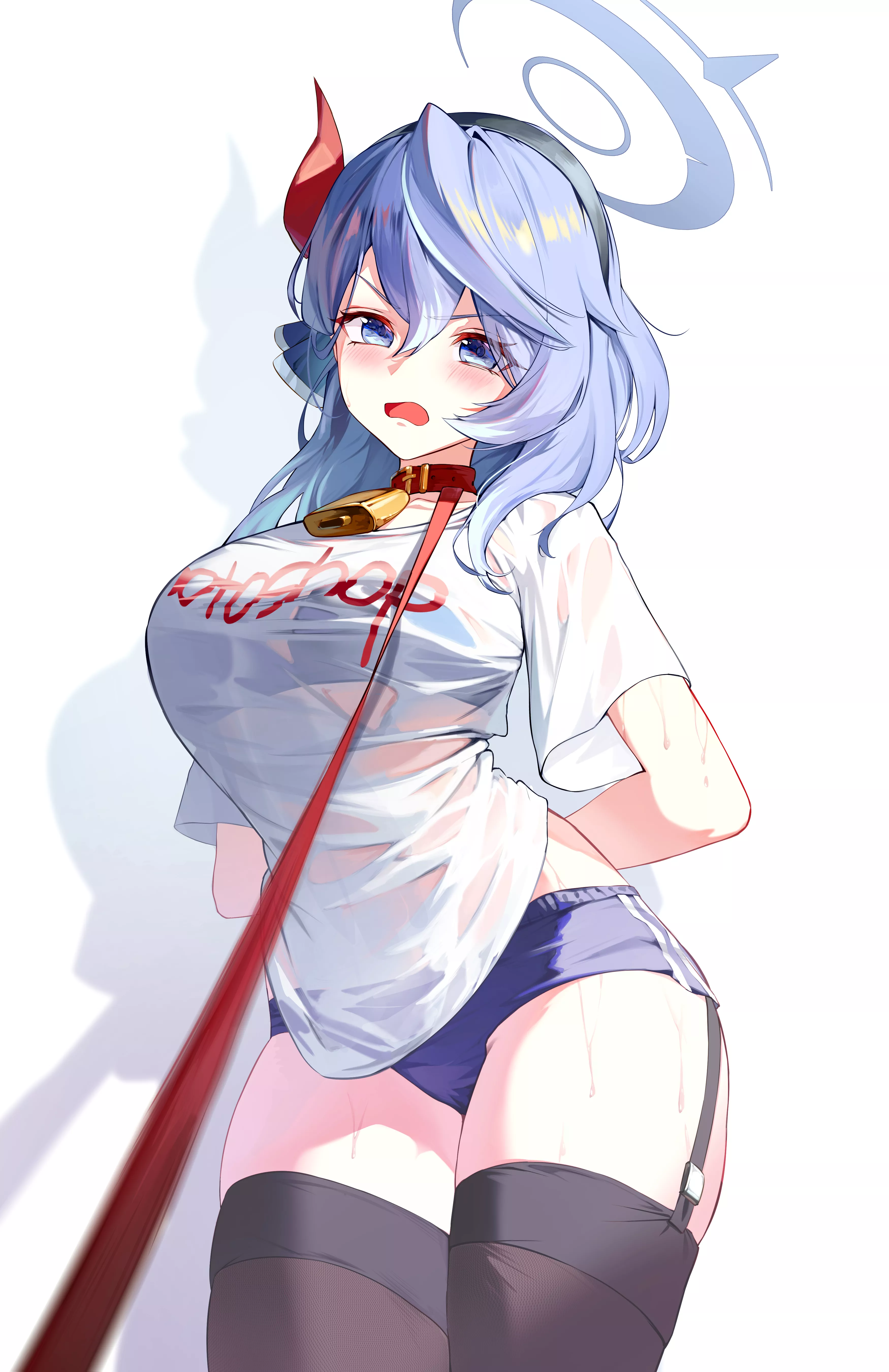 Ako on leash posted by xSaviour_N