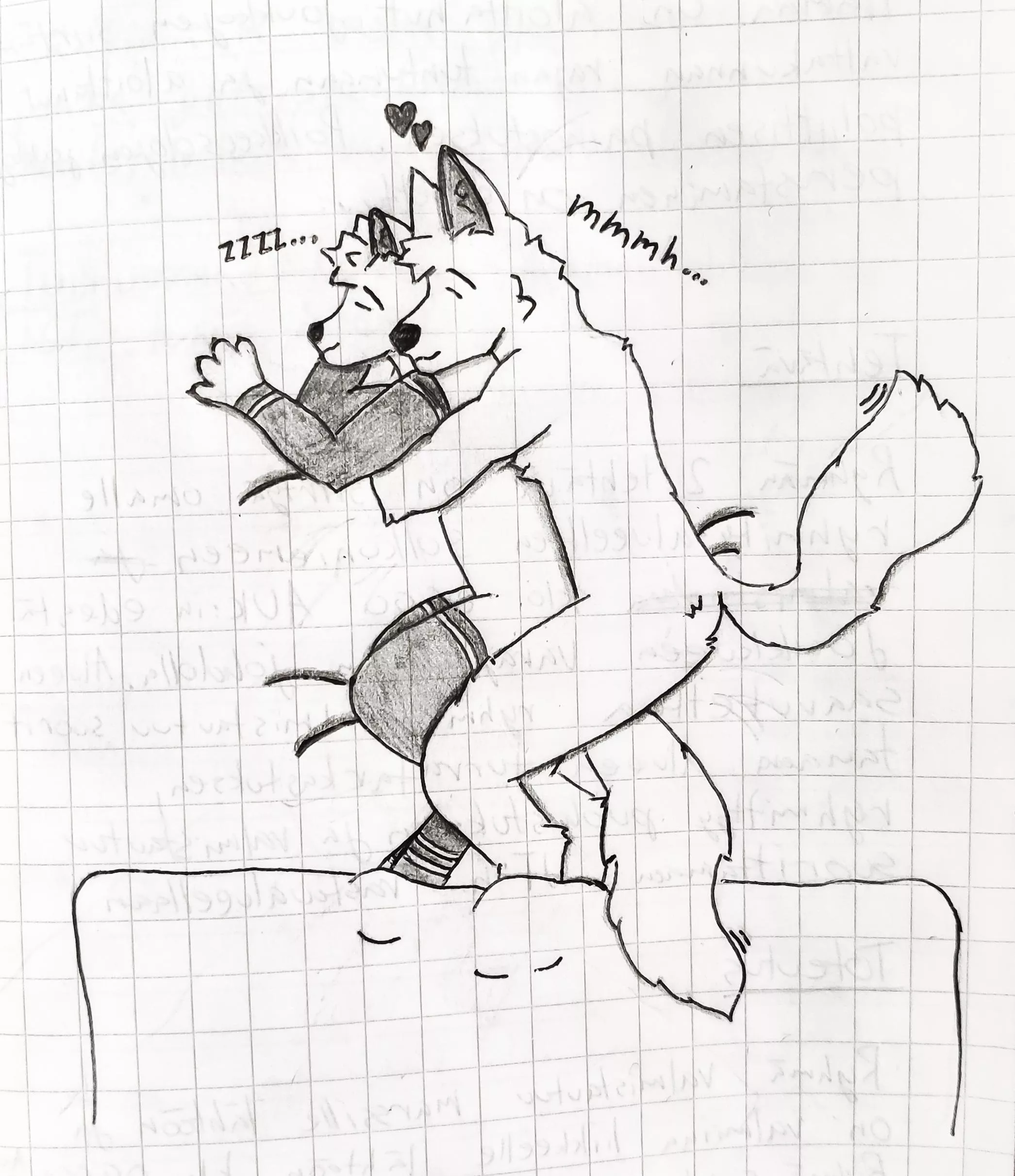 Cuddle time <3 posted by TherealSisu