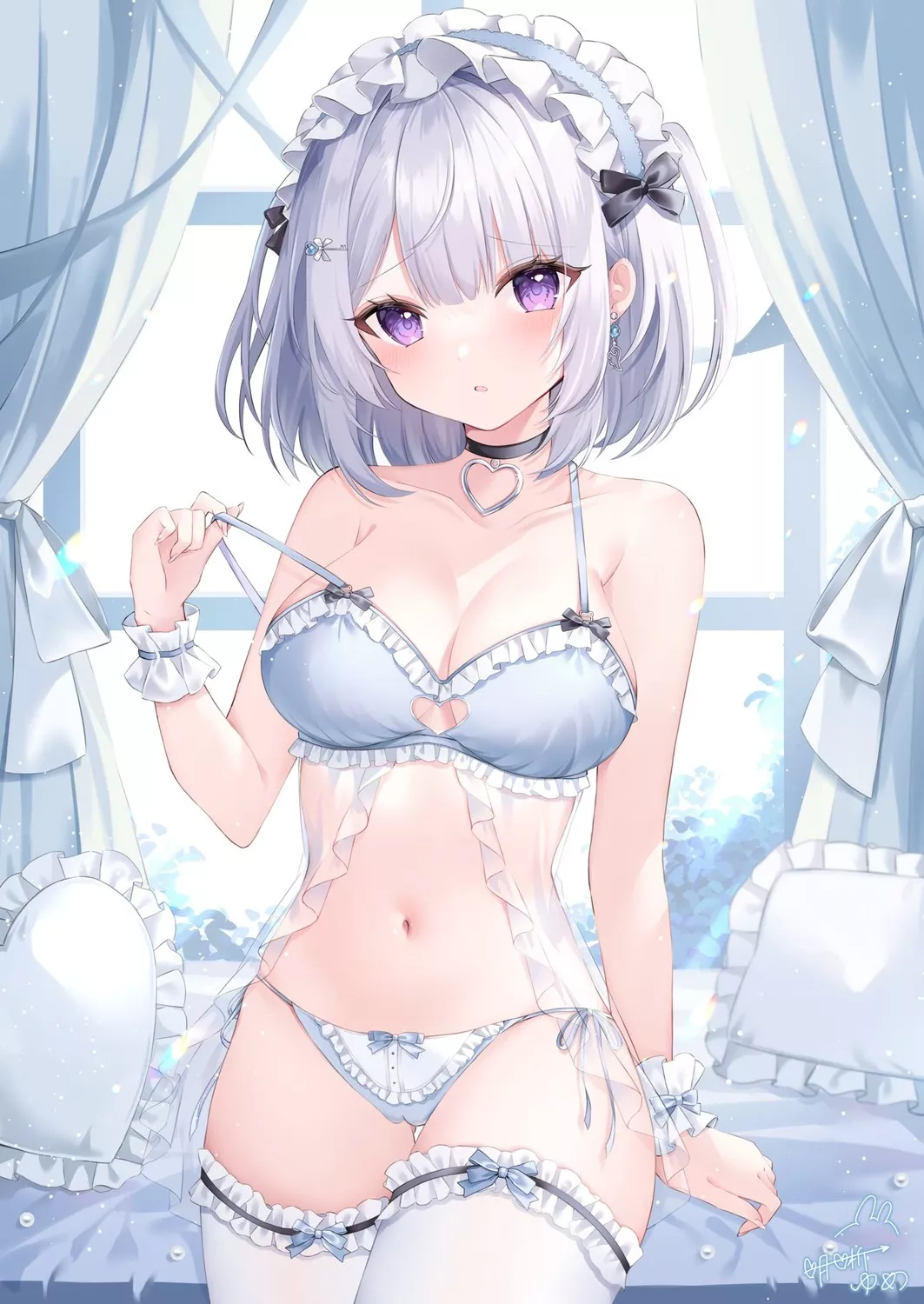 Cute and teasing posted by RainDMask