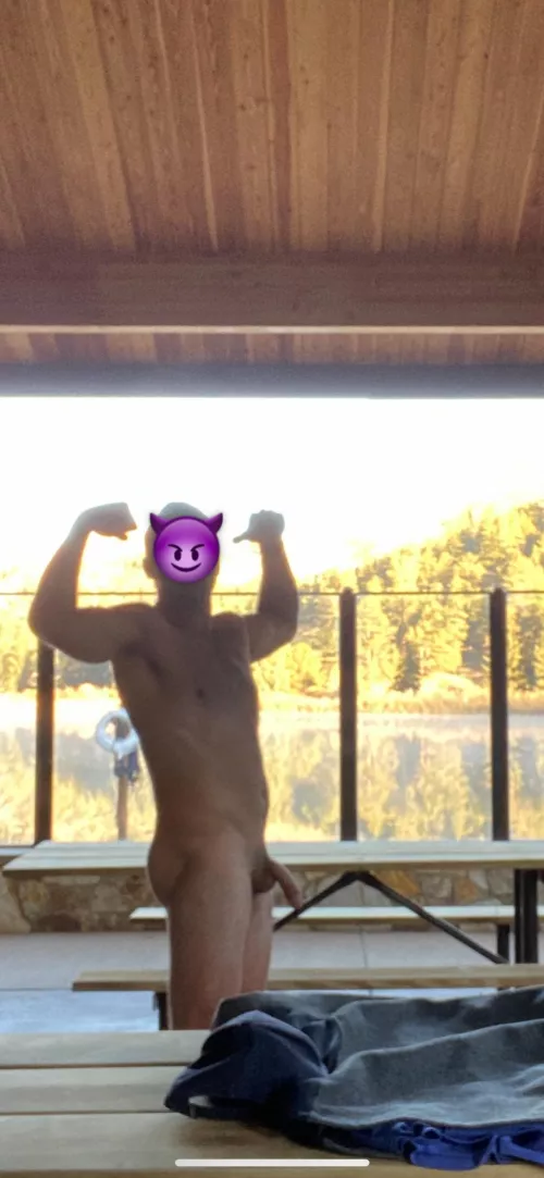 First one to show up fishing by Agile_Tennis_5600