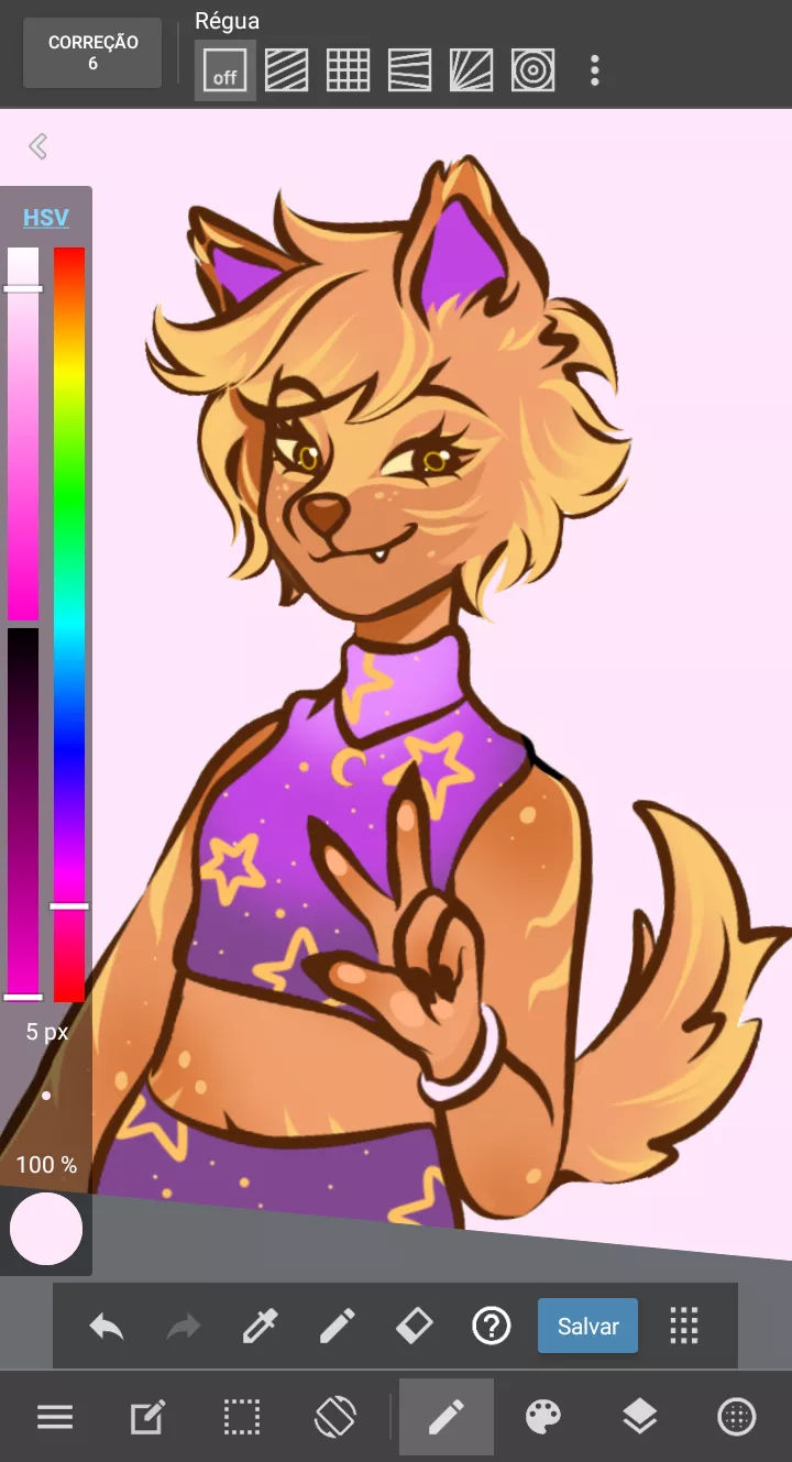 I tried to give her more furry features... what do you think? posted by andyarttz