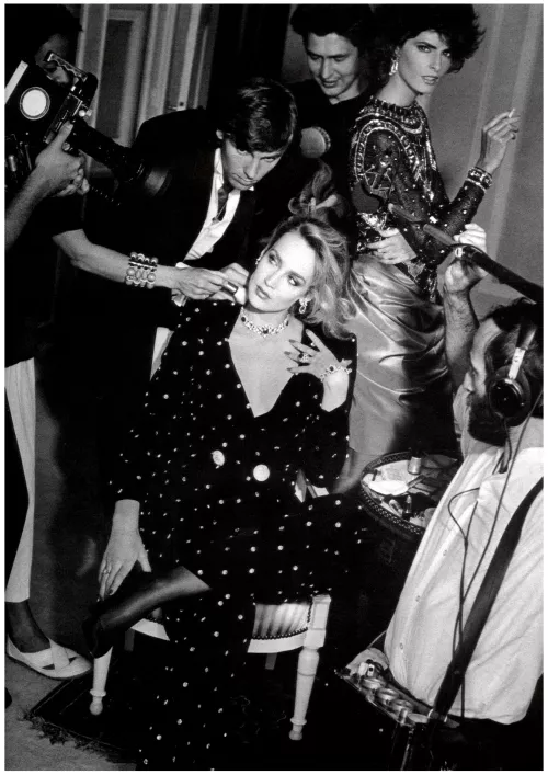 Jerry Hall and Joan Severance (1984) by OswaldMontalmo