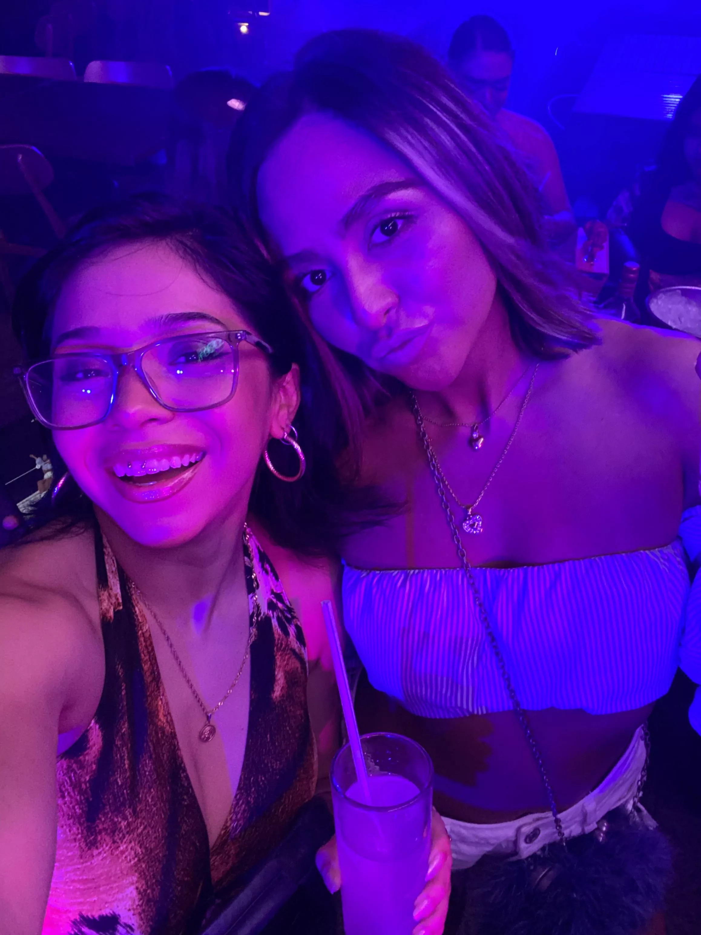 me? (left) or my friend? posted by NgocKearney