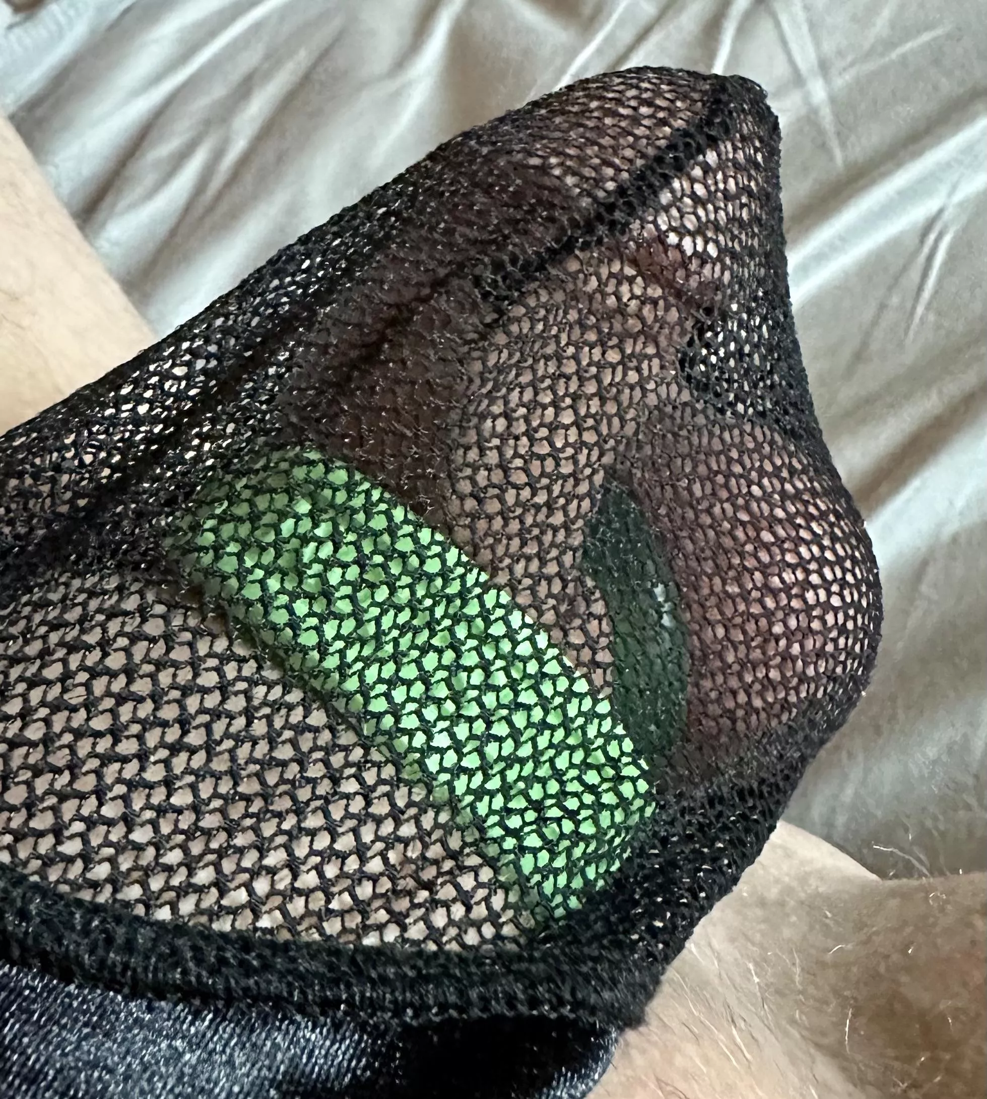 Mesh G-String posted by ringsandstrings69