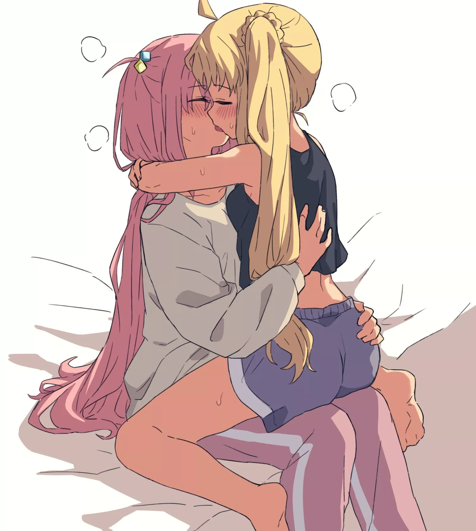 Morning kiss (By @spacelaika13) [Bocchi the Rock!] posted by queshu22