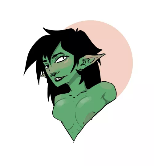 She's shy by Not-Aguaman