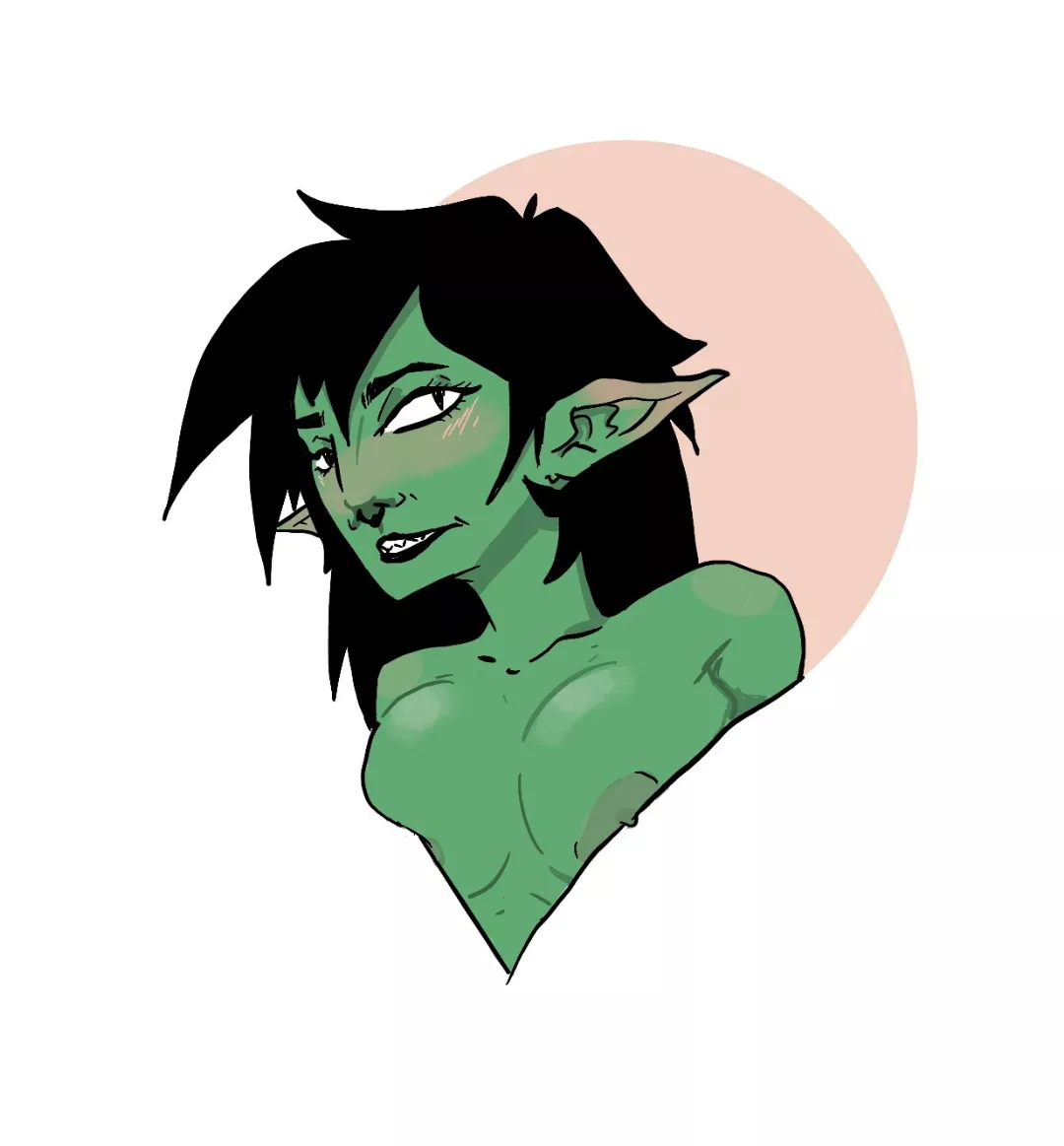 She's shy posted by Not-Aguaman